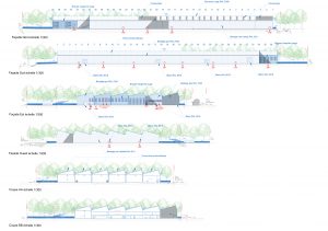 Façades du bâtiment de l'Association Cira France